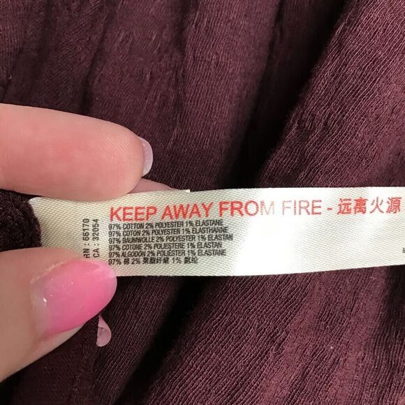 Free People Womens Decadent A Line Dress‎ Red Stretch Scoop Keyhole Back S New - Picture 8 of 9